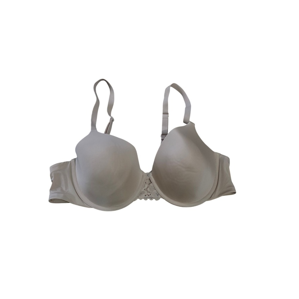 Maidenform Bra 38B Womens Tan Padded Underwired Adjustable Straps